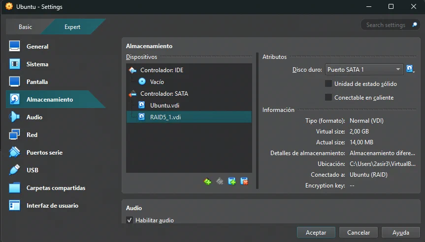 VM image with only one disk