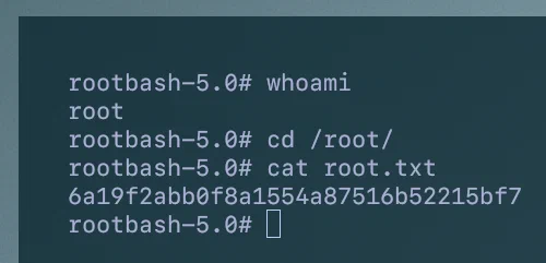 Image as root